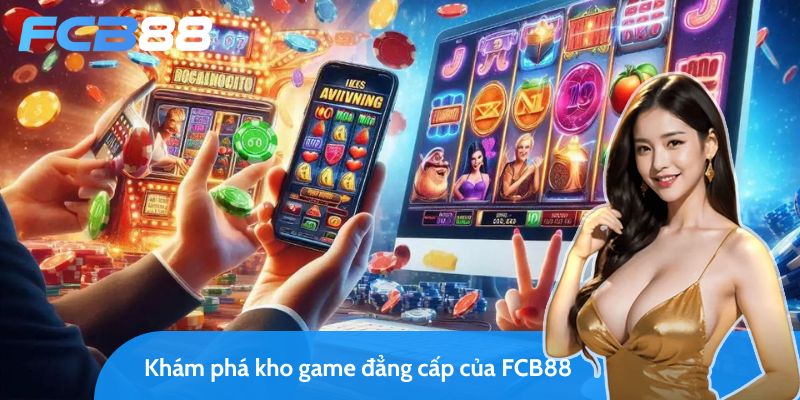 khám phá kho game fcb88 - nơi quy tụ các game ăn tiền đẳng cấp